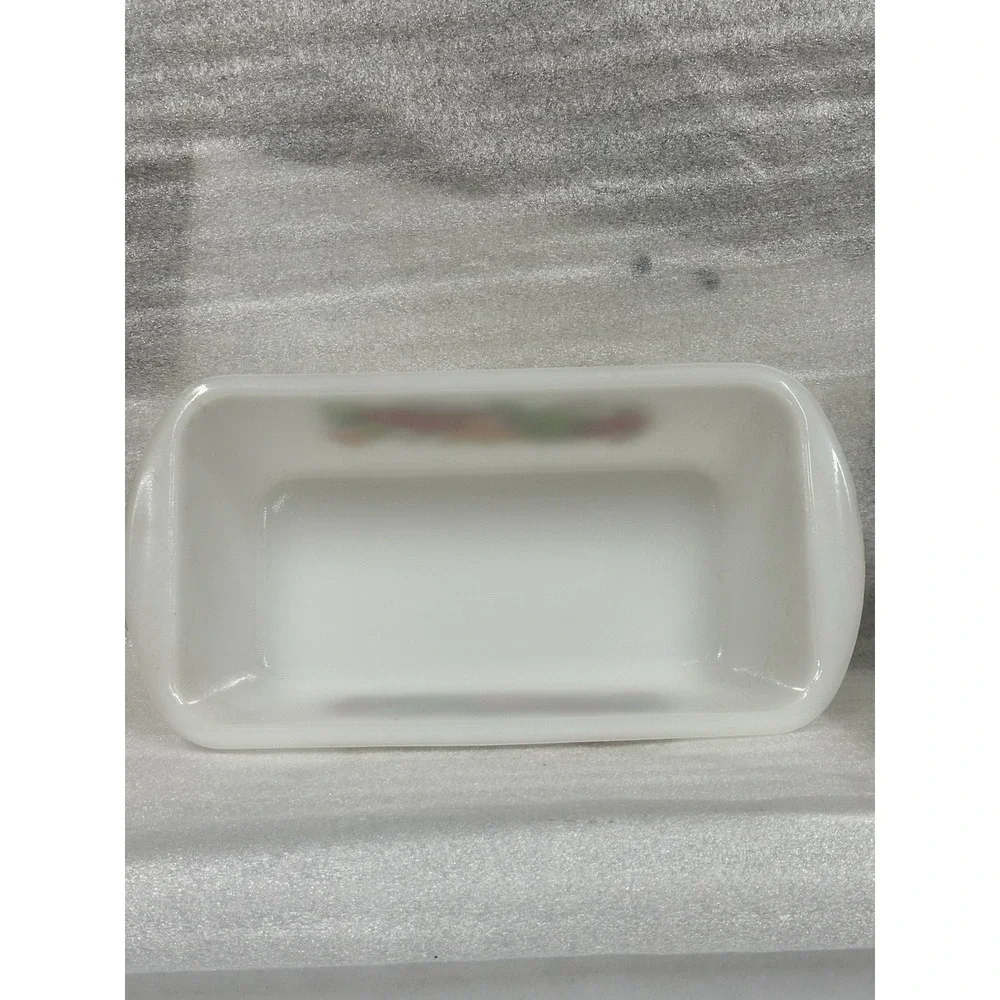 Vintage Glasbake Lot Of‎ 3 Vegetable Garden Medley Casserole Loaf Oval Serving